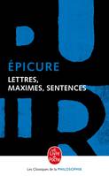 Lettres, maximes sentences