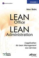 Encyclopédie du lean, 2, Lean office, lean administration, L'application du lean management aux services