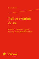 Exil et création de soi, Canetti, Gombrowicz, Joyce, Lessing, Mann, Nabokov et Saïd