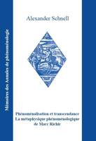 Phénoménalisation et transcendance, La métaphysique phénoménologique de Marc Richir