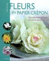 FLEURS EN PAPIER CREPON