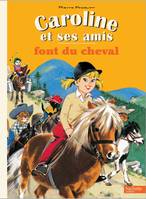 Caroline fait du cheval