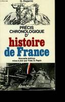 Précis chronologique d'histoire de France