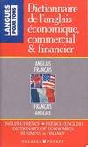 Dictionnaire de l'anglais économique, commercial et financier