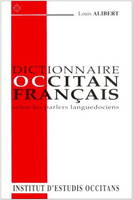 Dictionnaire occitan francais selons les parlers languedociens, d'après les parlers languedociens