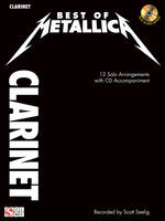 Best of Metallica - Clarinet, Instrumental Play-Along