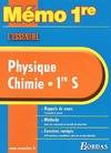 Physique Chimie 1ère S