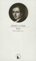 Oeuvres complètes / Heinrich von Kleist., II, Œuvres complètes, II : Récits