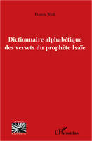 Dictionnaire alphabétique des versets du prophète Isaïe