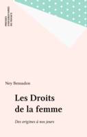 Les droits de la femme des origines à nos jours, des origines à nos jours