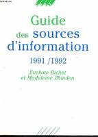 Guide des sources d'information Zbinden and Bichet