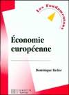 Economie européenne - Livre de l'élève - Edition 1999