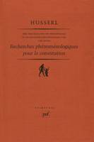 Idées directrices pour une phénoménologie et une philosophie phénoménologique pures, 2, Recherches phénoménologiques pour la constitution. Livre second, Idées directrices pour une phénoménologie et une philosophie phénoménologique pures