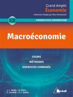 Macroéconomie, Cours Méthodes Exercices corrigés