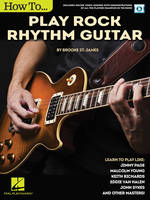 How to Play Rock Rhythm Guitar, Book with Online Video Lessons