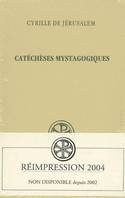 Catéchèses mystagogiques