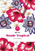 Les minis-blocs d'Art-thérapie Monde tropical, 60 coloriages
