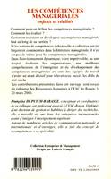 Les compétences managériales, Enjeux et réalités