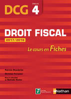 4, Droit fiscal Epreuve 4 DCG - Le cours en fiches 2017/2018