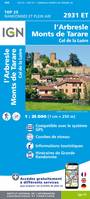 Top 25 : une carte, un site, 2931ET, 2931Et L'Arbresle/Monts De Tarare/Col De La Luere