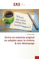 Ecrire un scénario original ou adapter pour le cinéma & son découpage