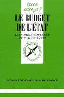 Le budget de l'Etat