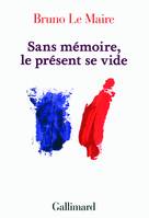 Sans mémoire, le présent se vide