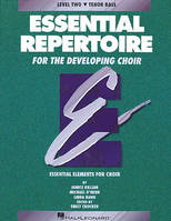 Essential Repertoire for the Developing Choir, Level 2 Tenor Bass, Student 1-Pak