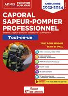 Concours Caporal Sapeur-pompier professionnel - Tout-en-un - Catégorie C, Concours externe et concours externe réservé aux sapeurs-pompiers volontaires (SPV) - Concours 2023-2024