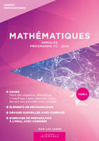 Interface, 5, Mathématiques, Annales, programme pc-2014