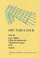 Die Tabulatur, Heft 18