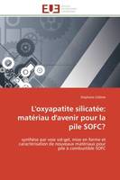 L'oxyapatite silicatée: matériau d'avenir pour la pile SOFC?, synthèse par voie sol-gel, mise en forme et caractérisation de nouveaux matériaux pour pile à combus