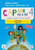 Cap sur... pas à pas 4 - A2.1 - Éd. hybride, Le carnet de voyage de la famille Cousteau