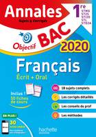 Français 1res STMG, ST2S, STI2D, STL / annales bac 2020, sujets et corrigés, sujets 2019 inclus