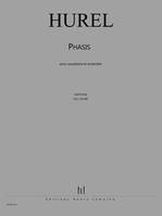 Phasis, Saxophone ténor ou soprano et ensemble