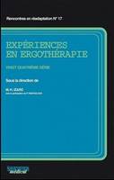 24, Vingt-quatrième série, Expériences en ergothérapie / vingt-quatrième série