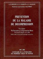 Prévention de la maladie de décompression - Traduction et présentation d'Alain FORET