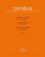 Gypsy Songs Op.55 (Low Voice & Piano), Op. 55