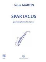 Spartacus, Pour saxophone alto et piano