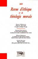 Revue d'éthique et de théologie morale 269