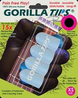 Gorilla Tips Extra Small, Fingertip Protectors Clear