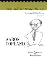 Variations on a Shaker Melody, from 