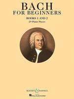 Bach for Beginners Books 1 & 2, 29 Piano Pieces. piano.