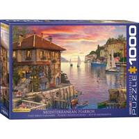 Puzzle 1000 pcs - Port méditerranéen