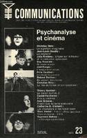 Communications Communications, n° 23, Psychanalyse et Cinéma