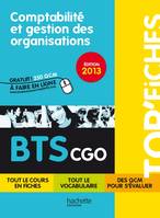 TOP'Fiches - Comptabilité et gestion des organisations BTS CGO - Édition 2013