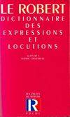 Dictionnaire des expressions et locutions