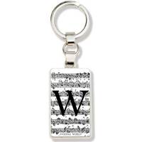 Letter Keyring - W