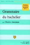 Grammaire du bachelier