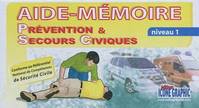 Aide-mémoire prévention & secours civiques, niveau 1